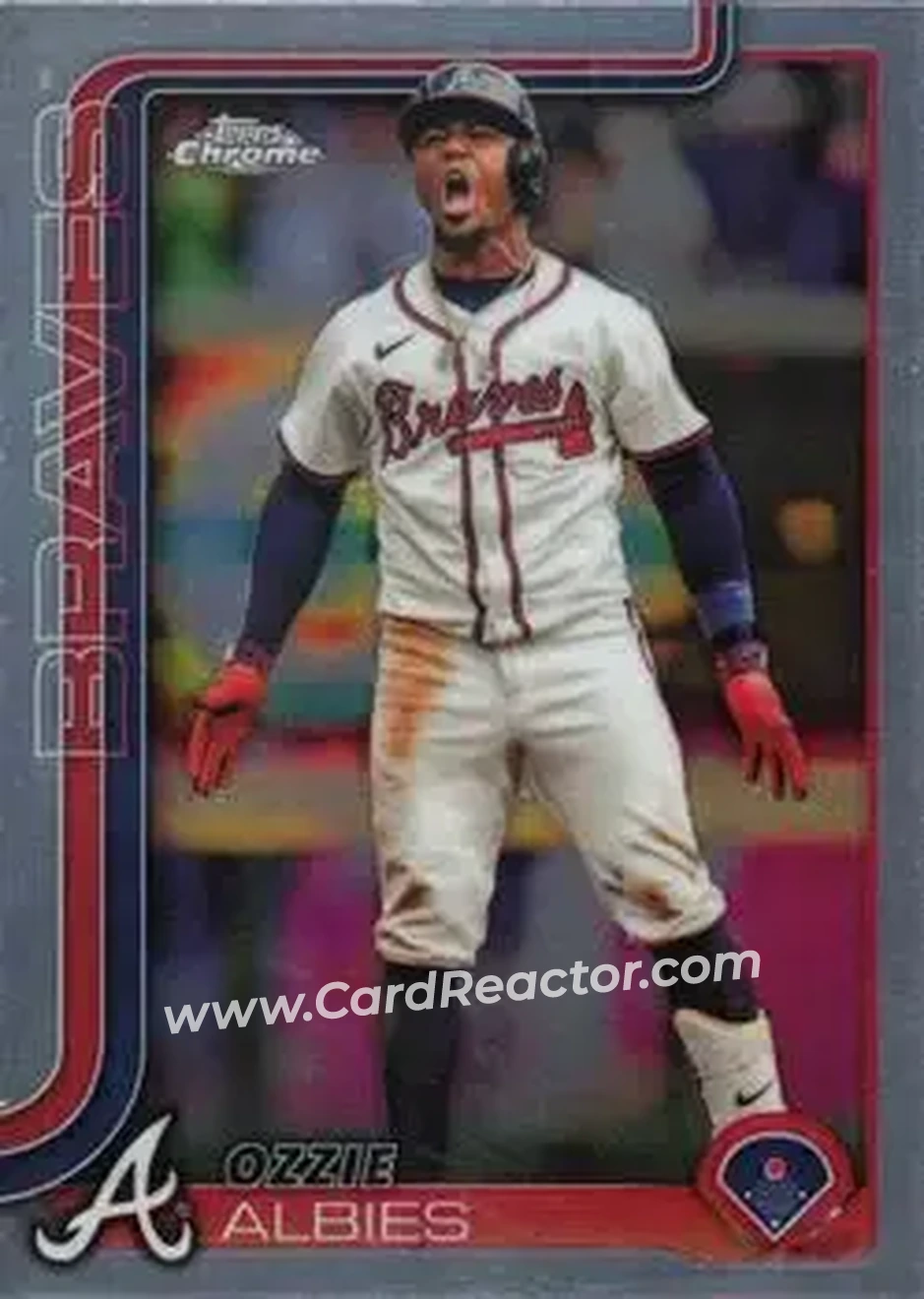 2025 Topps Chrome #206 Ozzie Albies