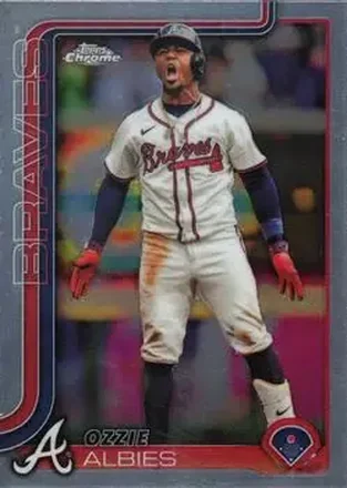 2025 Topps Chrome #206 Ozzie Albies
