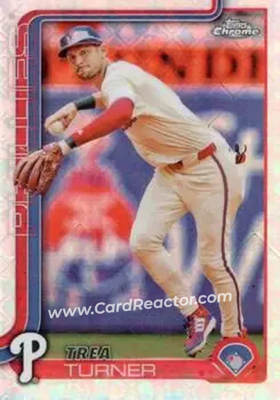 Front of Trea Turner