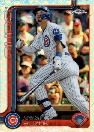 2025 Topps Chrome Logofractor Edition #210 Seiya Suzuki