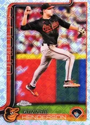 2025 Topps Chrome Logofractor Edition #213 Gunnar Henderson