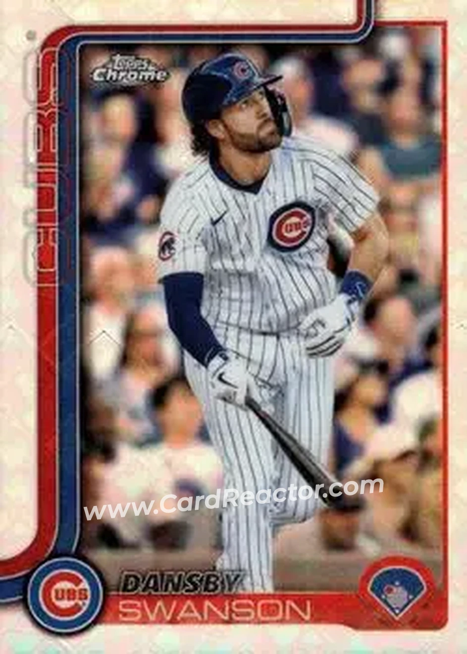 2025 Topps Chrome Logofractor Edition #215 Dansby Swanson