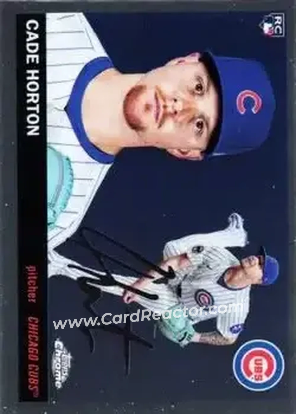 Front of Cade Horton