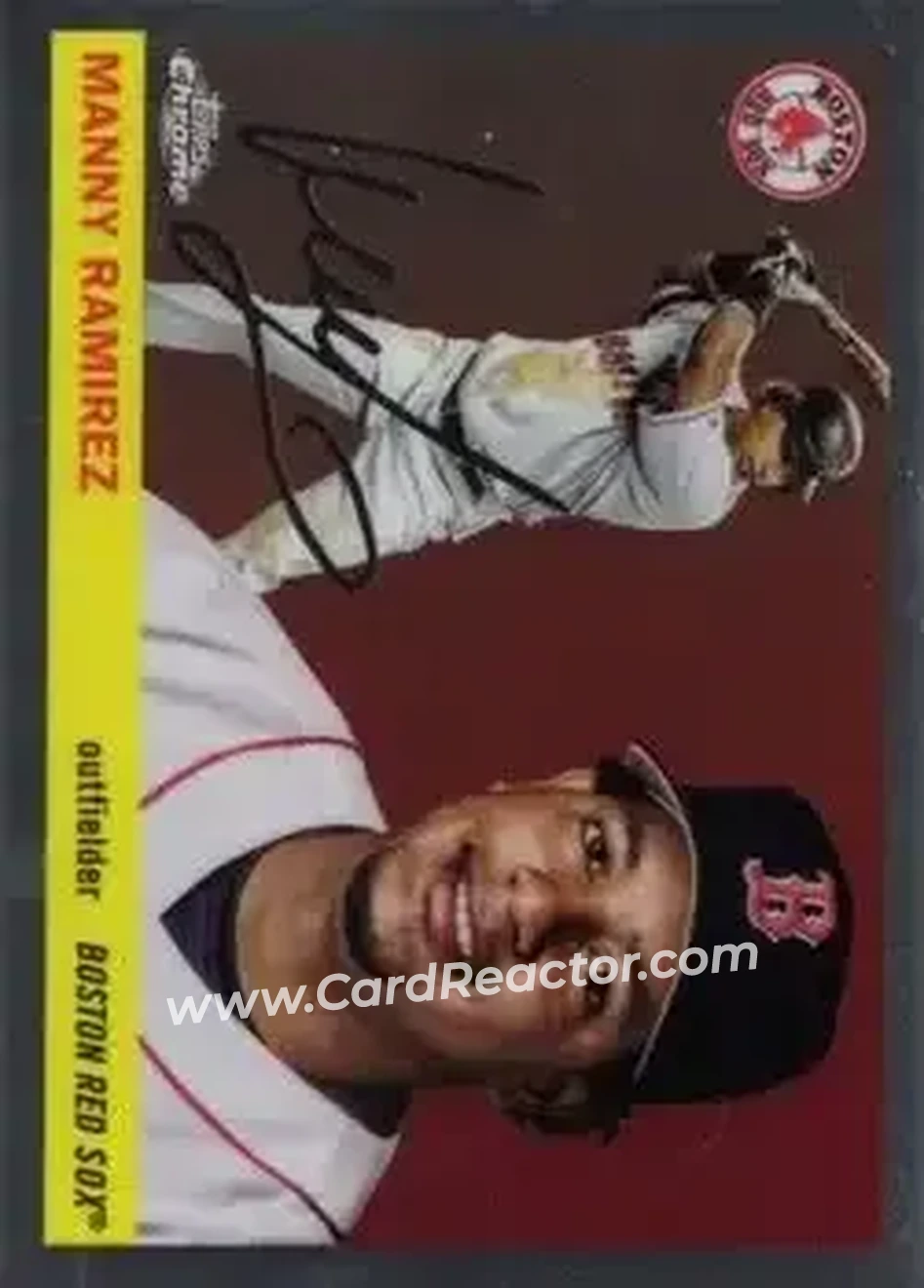 Front of Manny Ramirez