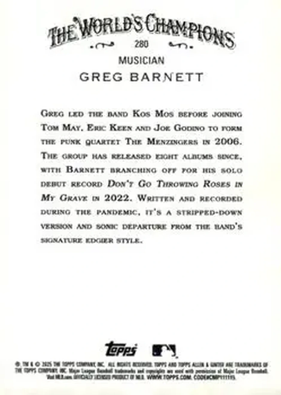 Back of Greg Barnett