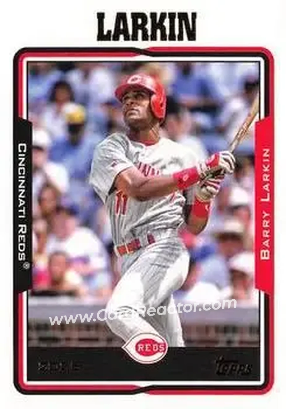 Front of Barry Larkin