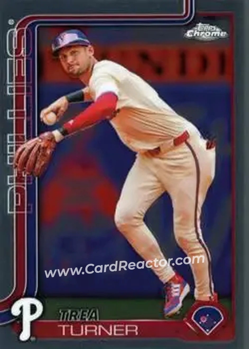 Front of Trea Turner
