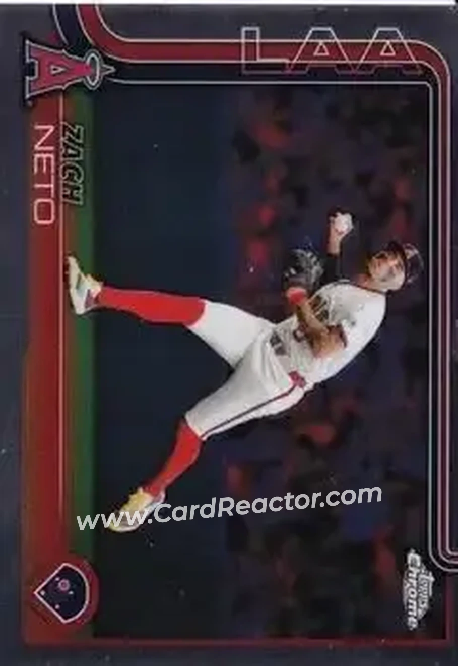 Front of Zach Neto