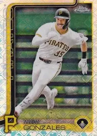 2025 Topps Chrome Logofractor Edition #222 Nick Gonzales