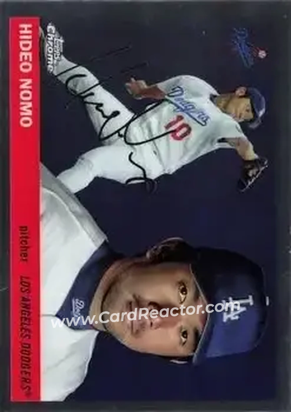 Front of Hideo Nomo