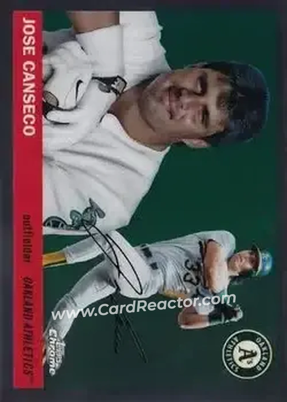 Front of Jose Canseco