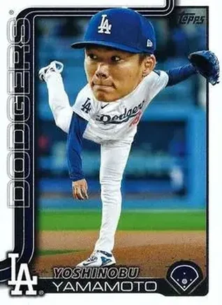 2025 Topps #231 Yoshinobu Yamamoto