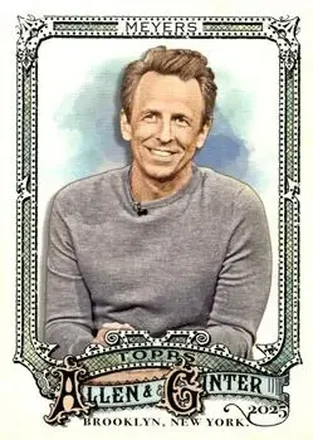2025 Topps Allen & Ginter #292 Seth Meyers