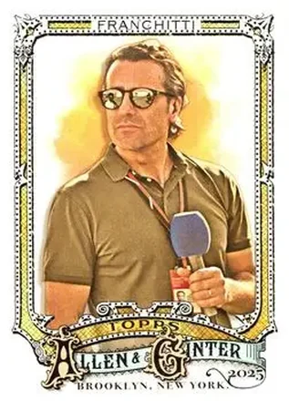 2025 Topps Allen & Ginter #295 Dario Franchitti