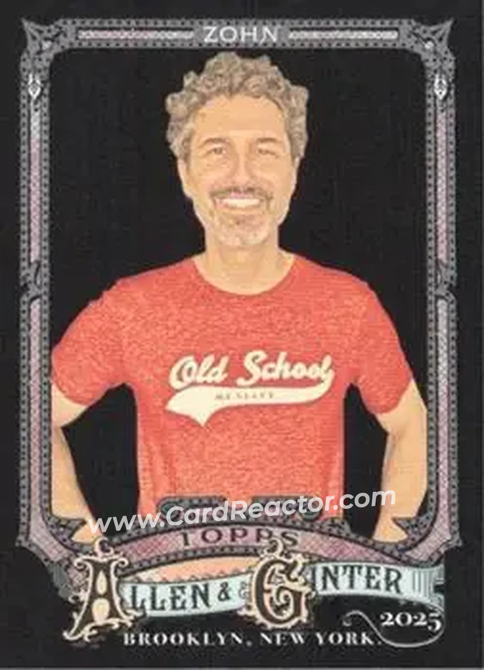 Front of Ethan Zohn