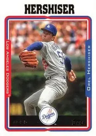 2025 Topps Archives #217 Orel Hershiser