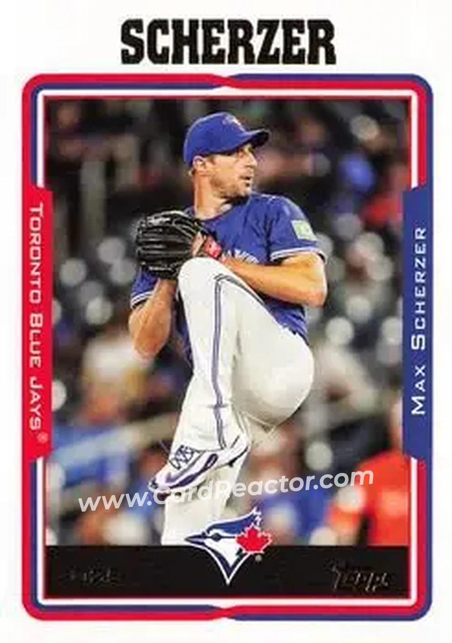 Front of Max Scherzer