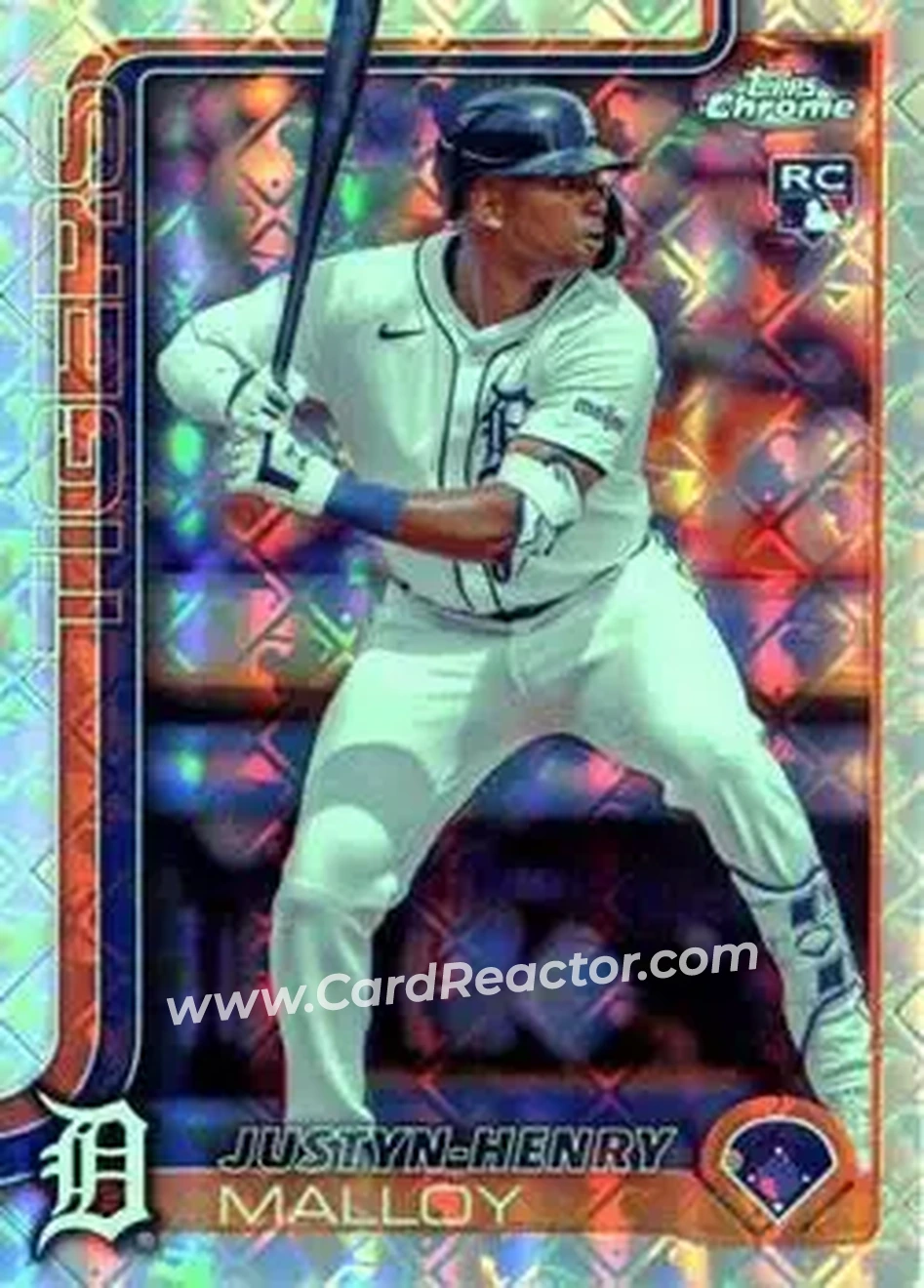 2025 Topps Chrome Logofractor Edition #224 Justyn-Henry Malloy