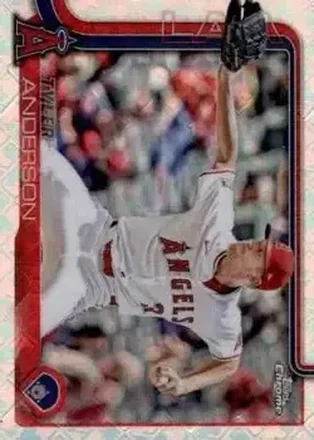 2025 Topps Chrome Logofractor Edition #227 Tyler Anderson