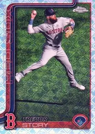2025 Topps Chrome Logofractor Edition #232 Trevor Story