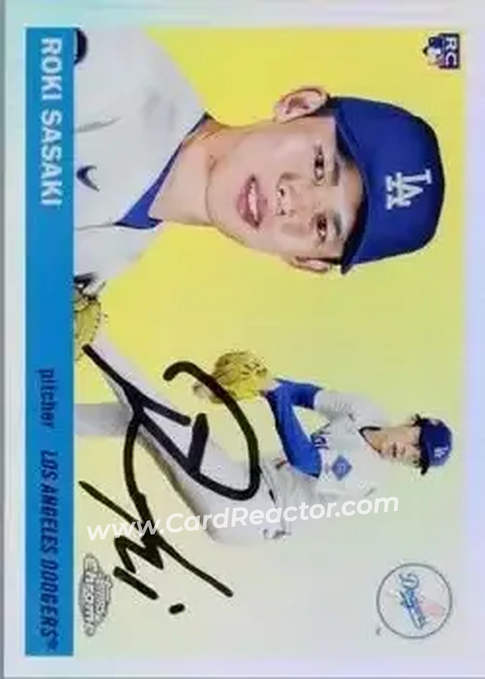 Front of Roki Sasaki