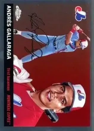 2025 Topps Chrome Platinum #242 Andres Galarraga