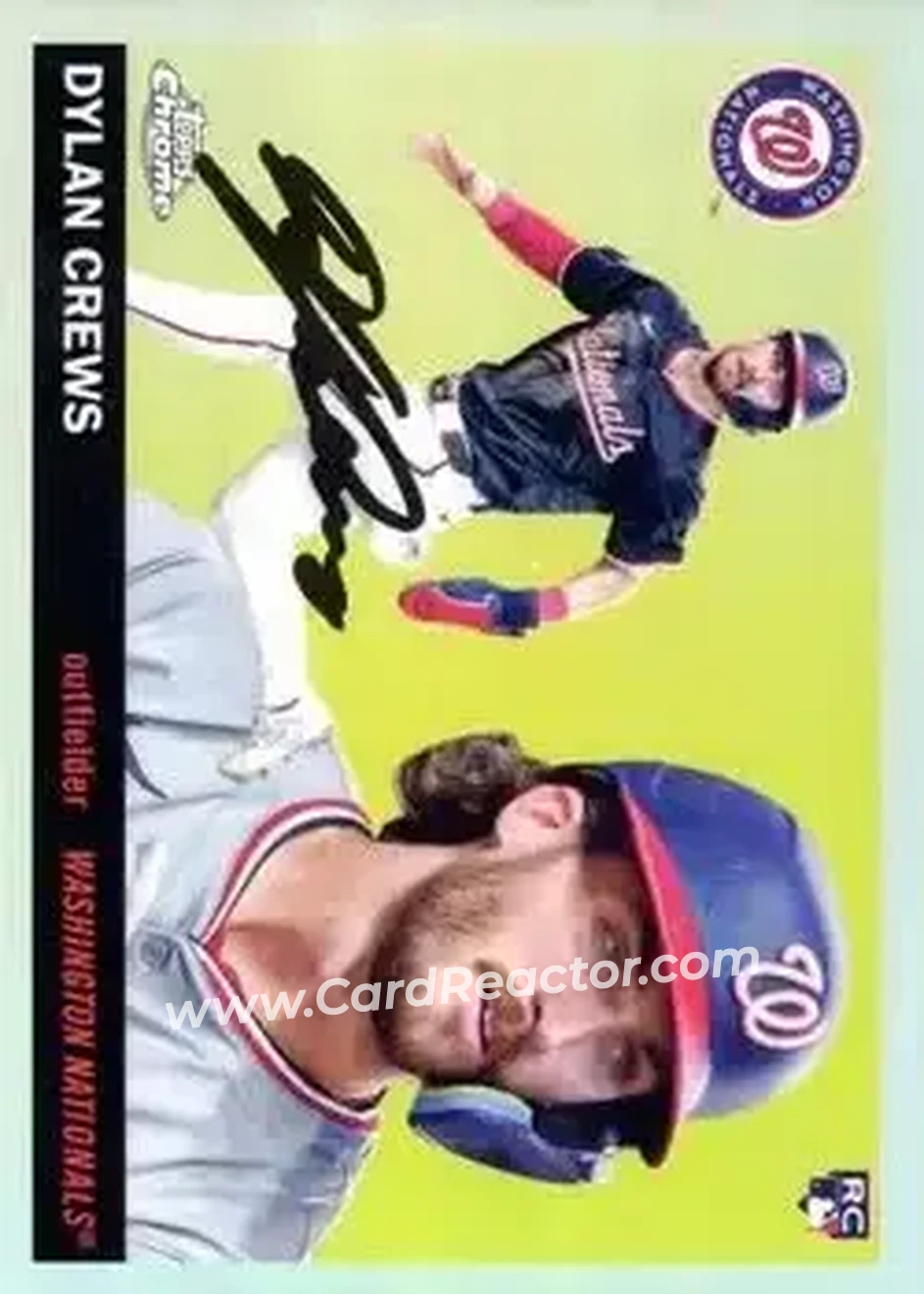 Front of Dylan Crews