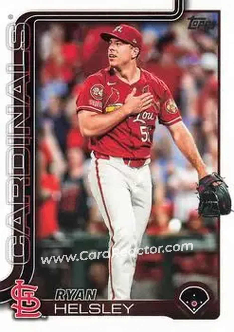Front of Ryan Helsley