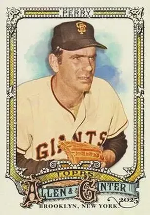 2025 Topps Allen & Ginter #305 Gaylord Perry