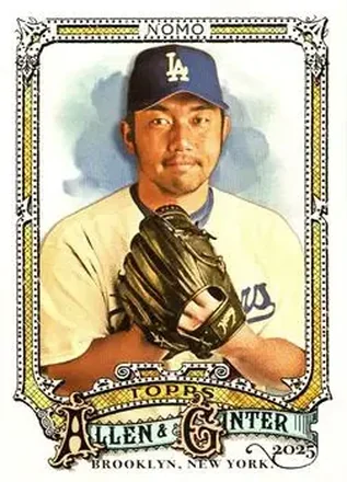 2025 Topps Allen & Ginter #306 Hideo Nomo