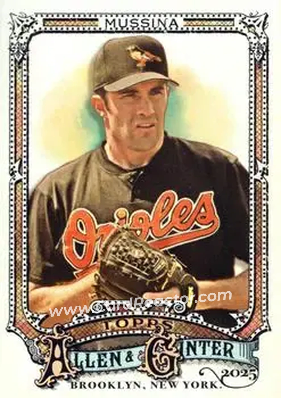 2025 Topps Allen & Ginter #307 Mike Mussina