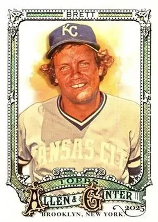 2025 Topps Allen & Ginter #308 George Brett