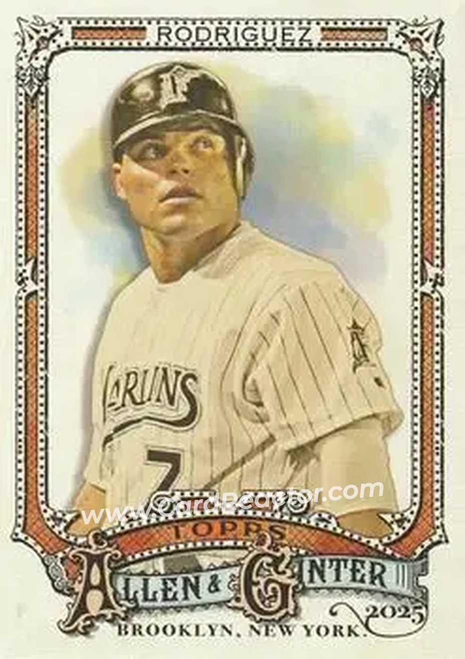 Front of Ivan Rodriguez