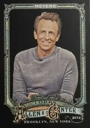 2025 Topps Allen & Ginter X #292 Seth Meyers