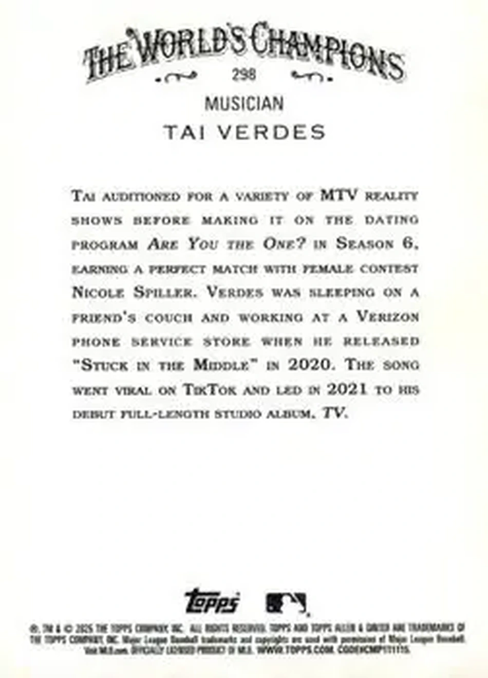 Back of Tai Verdes