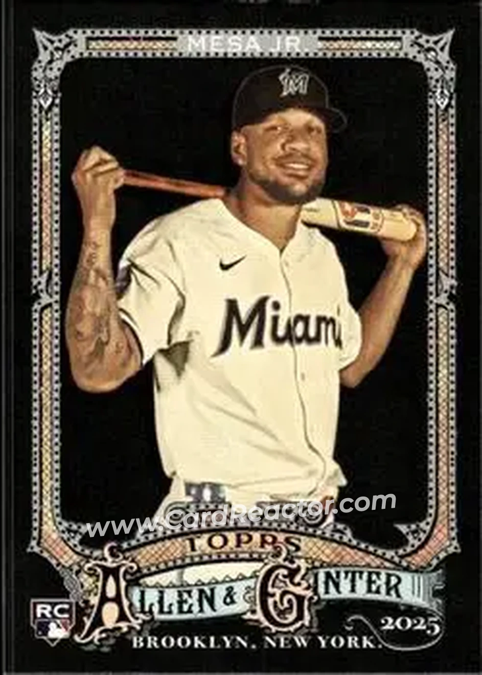 2025 Topps Allen & Ginter X #300 Victor Mesa Jr.