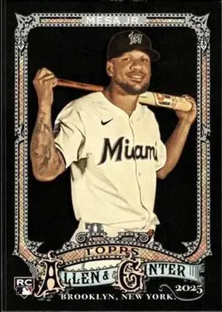 2025 Topps Allen & Ginter X #300 Victor Mesa Jr.