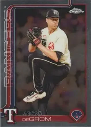 2025 Topps Chrome #214 Jacob deGrom