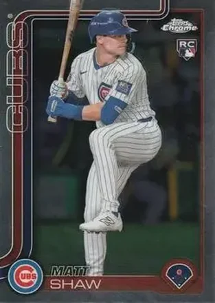 2025 Topps Chrome #219 Matt Shaw