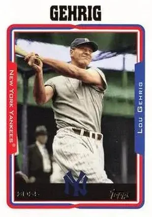 2025 Topps Archives #226 Lou Gehrig