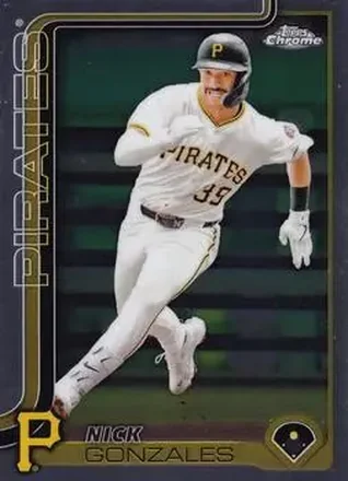 2025 Topps Chrome #222 Nick Gonzales
