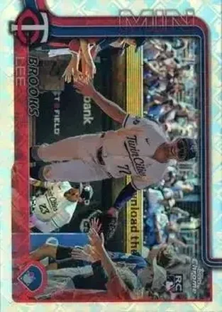2025 Topps Chrome Logofractor Edition #234 Brooks Lee
