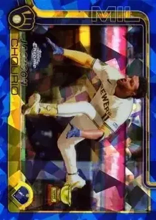 2025 Topps Chrome Sapphire Edition #262 Jackson Chourio