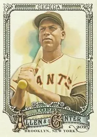 2025 Topps Allen & Ginter #311 Orlando Cepeda