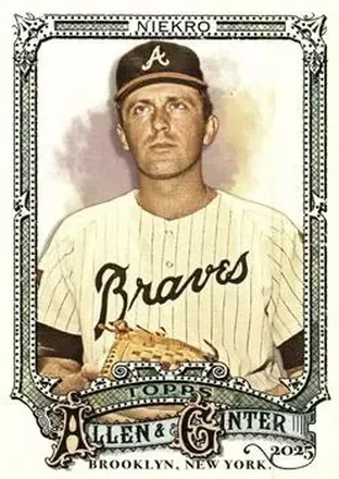 2025 Topps Allen & Ginter #312 Phil Niekro