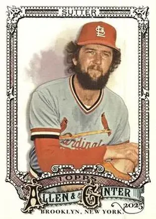 2025 Topps Allen & Ginter #313 Bruce Sutter