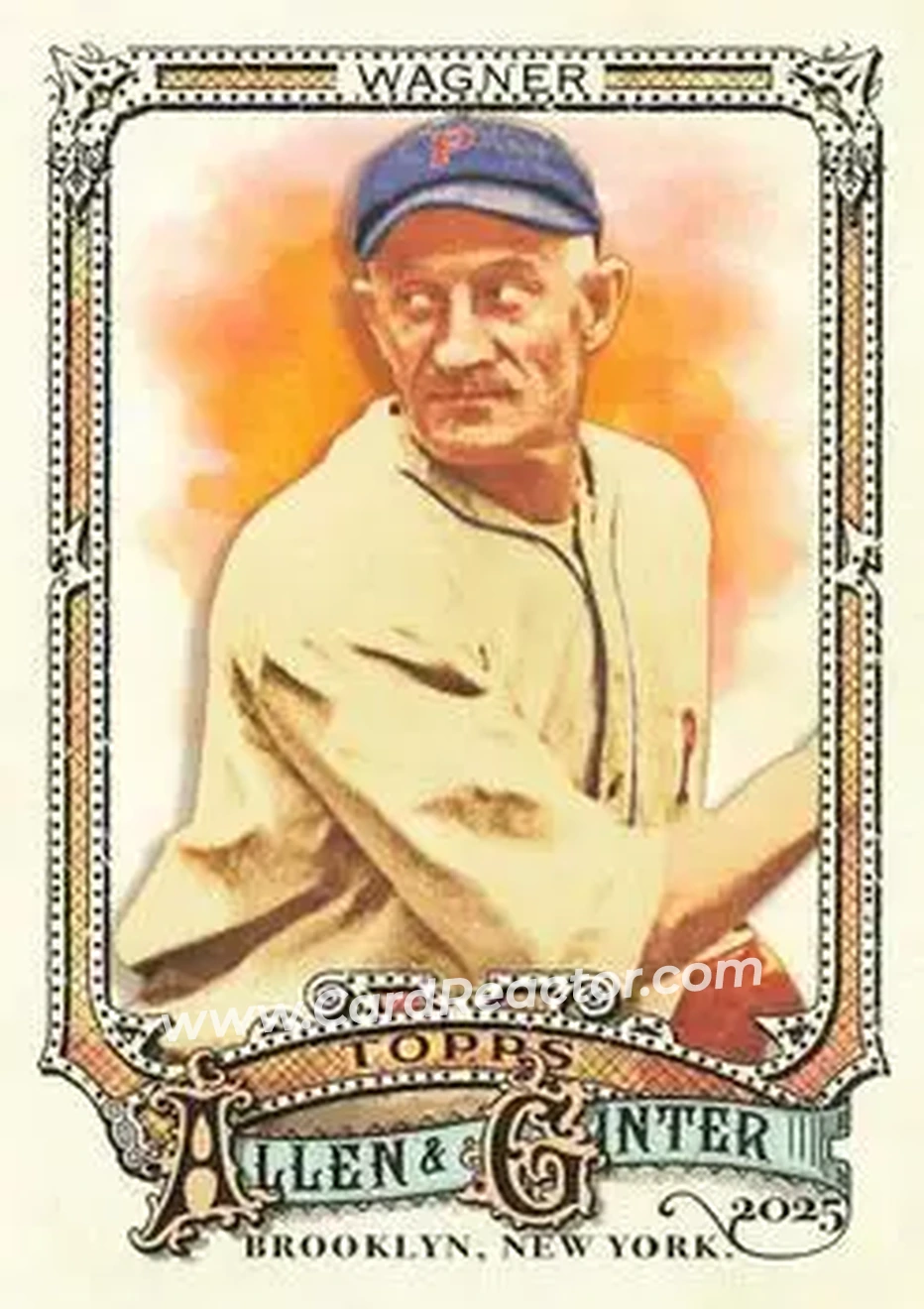 Front of Honus Wagner