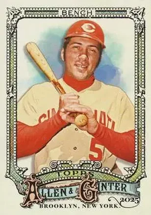 2025 Topps Allen & Ginter #320 Johnny Bench