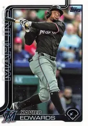 2025 Topps #258 Xavier Edwards