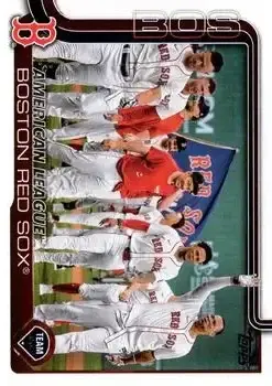 2025 Topps #264 - Boston Red Sox - Boston Red Sox - Front